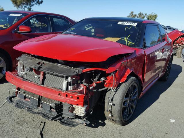 JTKJF5C78GJ018039 - 2016 TOYOTA SCION TC 红色 照片 2