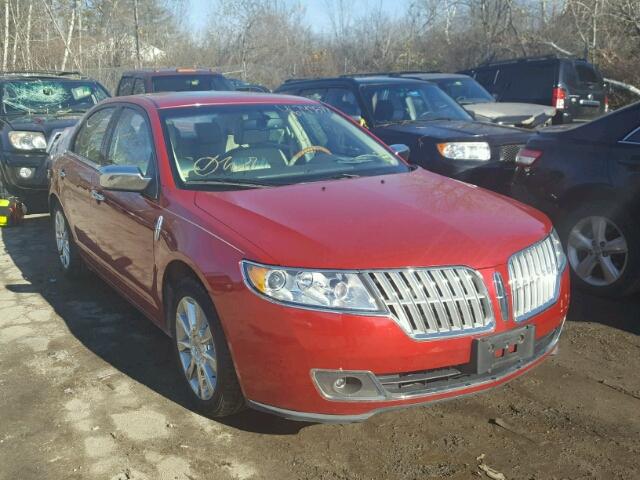 3LNHL2JC1AR750552 - 2010 LINCOLN MKZ RED photo 1