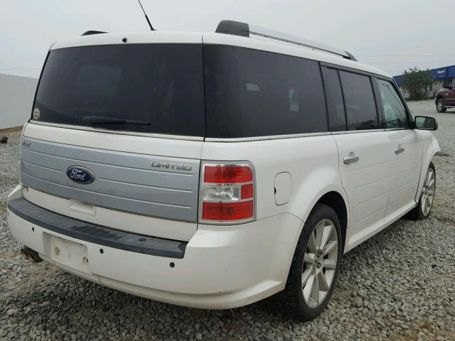 2FMGK5DC1CBD18072 - 2012 FORD FLEX LIMIT WHITE photo 4