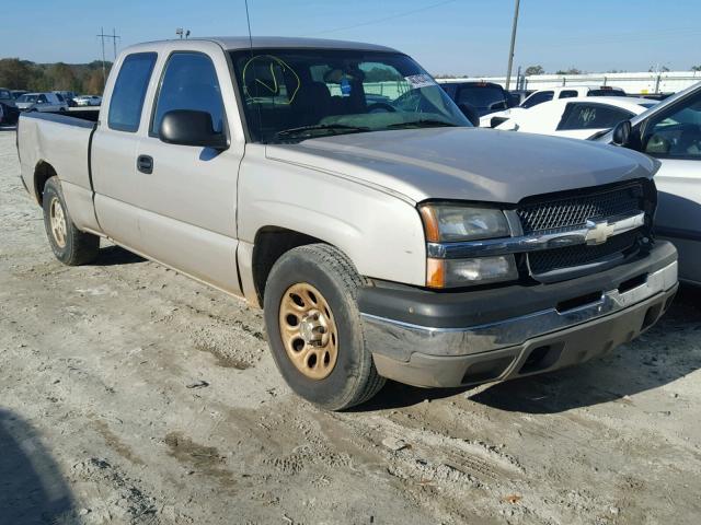 1GCEC19X25Z115124 - 2005 CHEVROLET SILVERADO TAN photo 1