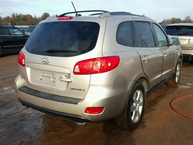 5NMSH13E27H099798 - 2007 HYUNDAI SANTA FE S SILVER photo 4