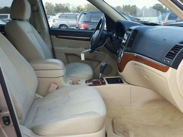 5NMSH13E27H099798 - 2007 HYUNDAI SANTA FE S 银色 照片 5