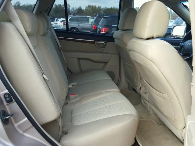5NMSH13E27H099798 - 2007 HYUNDAI SANTA FE S 银色 照片 6