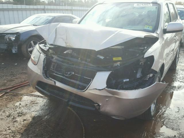 5NMSH13E27H099798 - 2007 HYUNDAI SANTA FE S 银色 照片 9