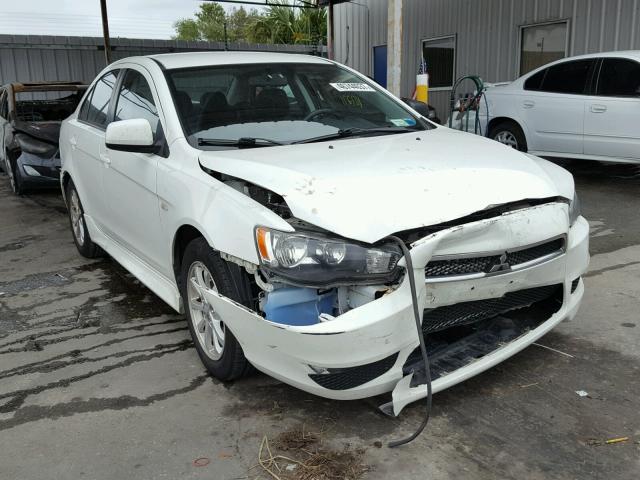 JA32U2FU9BU039778 - 2011 MITSUBISHI LANCER ES/ WHITE photo 1