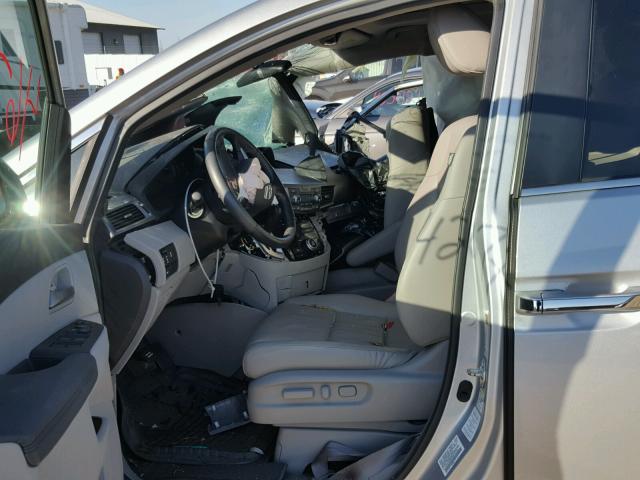 5FNRL5H6XDB090530 - 2013 HONDA ODYSSEY EX SILVER photo 5