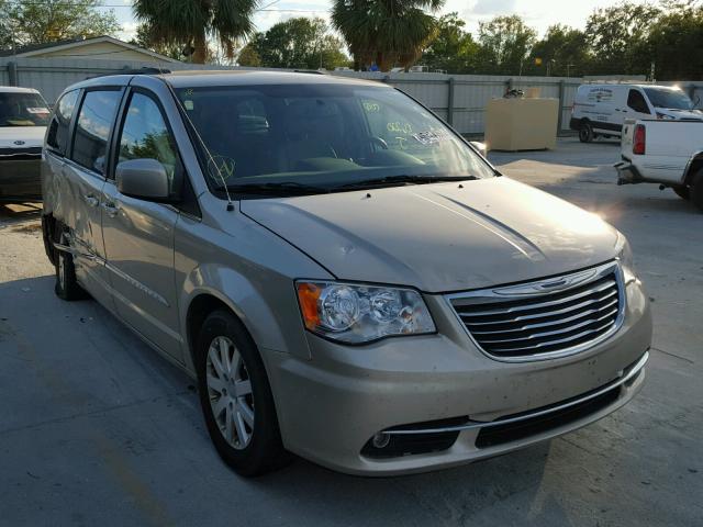 2C4RC1BG2DR769707 - 2013 CHRYSLER TOWN & COU GOLD photo 1