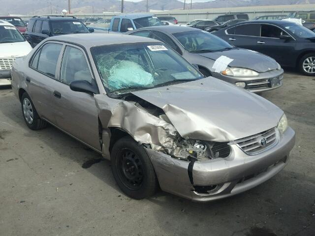 1NXBR12E52Z630651 - 2002 TOYOTA COROLLA CE GOLD photo 1