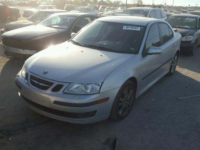 YS3FD49Y271133922 - 2007 SAAB 9-3 2.0T SILVER photo 2