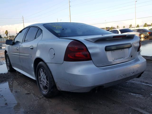 2G2WP522541322696 - 2004 PONTIAC GRAND PRIX ვერცხლისფერი ფოტო 3