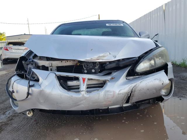 2G2WP522541322696 - 2004 PONTIAC GRAND PRIX ვერცხლისფერი ფოტო 9