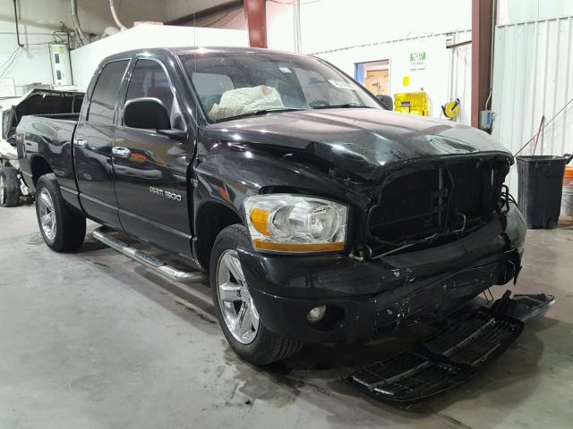 1D7HA18286S699487 - 2006 DODGE RAM 1500 S BLACK photo 1