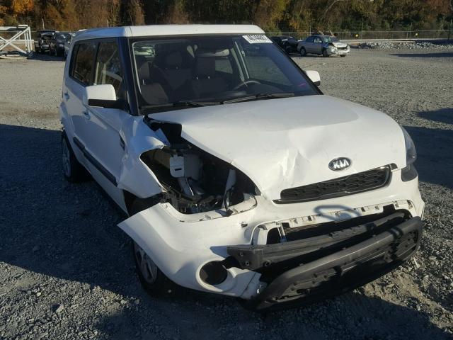 KNDJT2A5XD7483527 - 2013 KIA SOUL WHITE photo 1