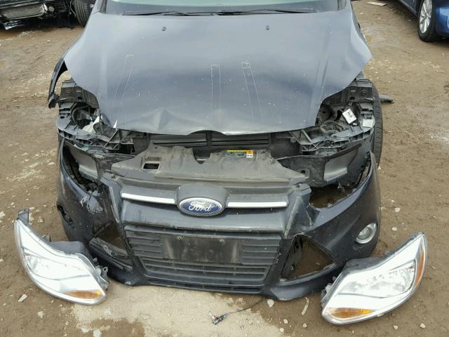 1FAHP3K25CL314234 - 2012 FORD FOCUS SE BLACK photo 9