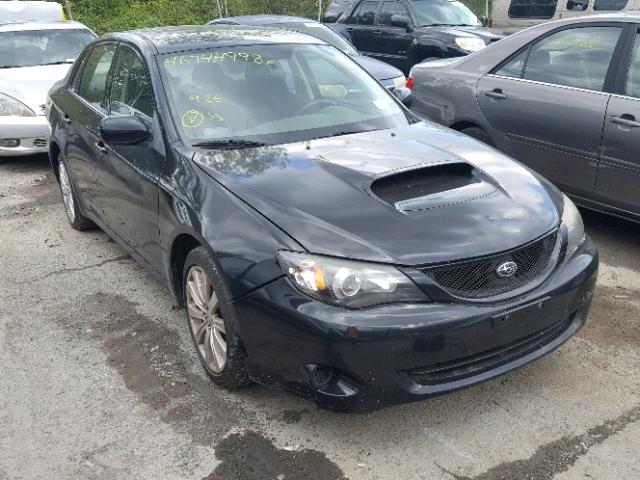 JF1GE74608G512955 - 2008 SUBARU IMPREZA WR BLACK photo 1