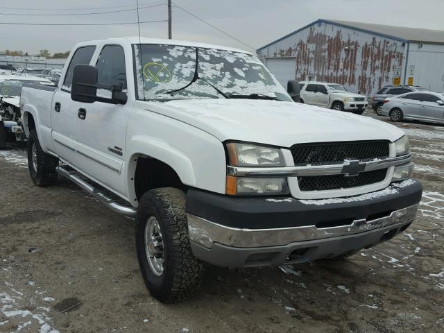 1GCHK23174F111015 - 2004 CHEVROLET SILVERADO WHITE photo 1