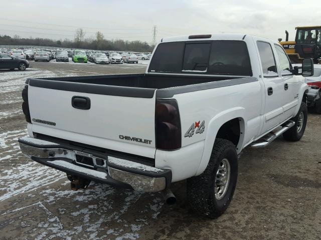 1GCHK23174F111015 - 2004 CHEVROLET SILVERADO WHITE photo 4