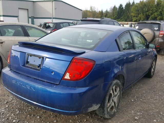 1G8AW12F85Z147464 - 2005 SATURN ION LEVEL BLUE photo 4