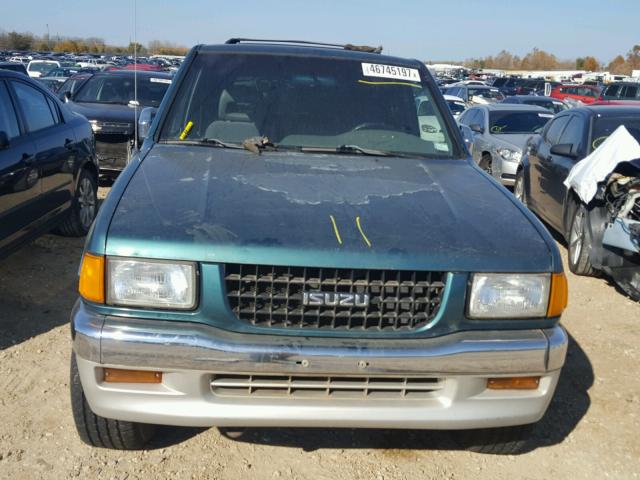 4S2CM58V1S4351322 - 1995 ISUZU RODEO S GREEN photo 7