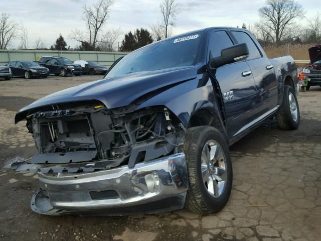 1C6RR7LG2HS517192 - 2017 RAM 1500 SLT BLUE photo 2