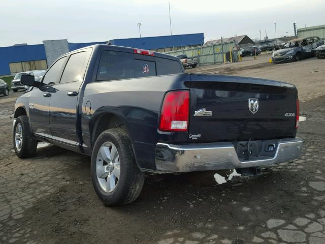 1C6RR7LG2HS517192 - 2017 RAM 1500 SLT ლურჯი ფოტო 3
