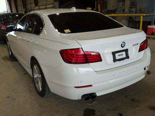 WBAXG5C58DD232839 - 2013 BMW 528 I WHITE photo 3