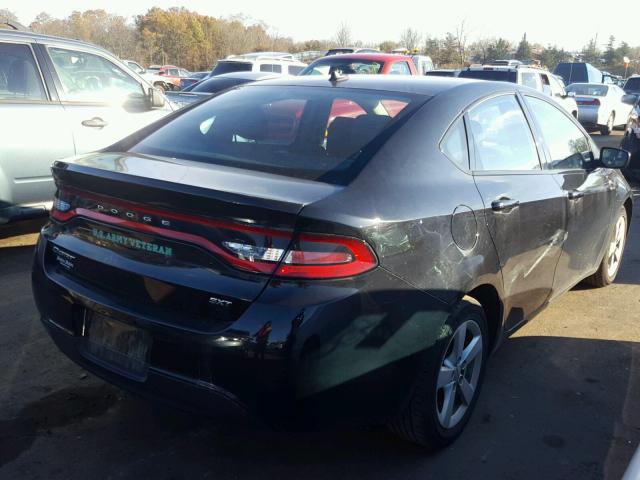 1C3CDFBB0FD242182 - 2015 DODGE DART SXT BLACK photo 4