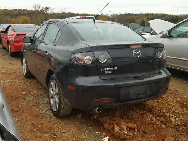JM1BK32F691201317 - 2009 MAZDA 3 I BLACK photo 3