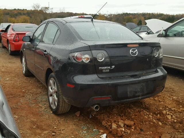 JM1BK32F691201317 - 2009 MAZDA 3 I BLACK photo 3