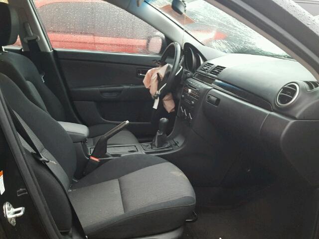 JM1BK32F691201317 - 2009 MAZDA 3 I BLACK photo 5