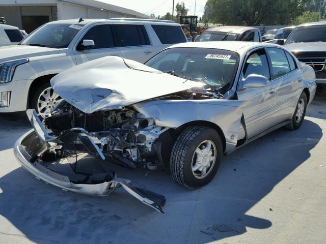 1G4HR54K21U275702 - 2001 BUICK LESABRE LI SILVER photo 2