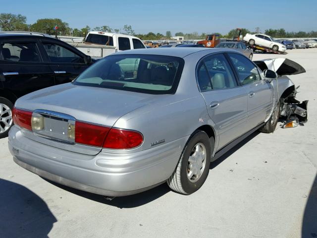 1G4HR54K21U275702 - 2001 BUICK LESABRE LI SILVER photo 4