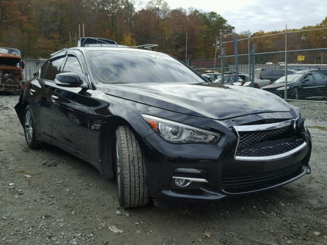 JN1BV7AR5FM407431 - 2015 INFINITI Q50 BASE Negro foto 1