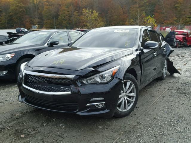 JN1BV7AR5FM407431 - 2015 INFINITI Q50 BASE Negro foto 2