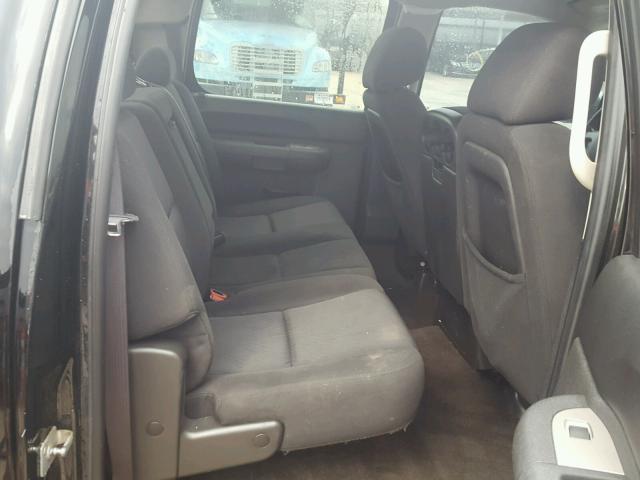 3GCPKSE30BG234628 - 2011 CHEVROLET SILVERADO BLACK photo 6