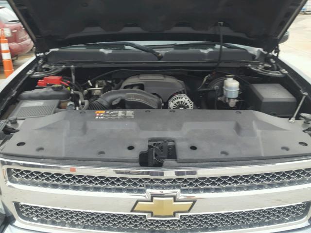 3GCPKSE30BG234628 - 2011 CHEVROLET SILVERADO BLACK photo 7