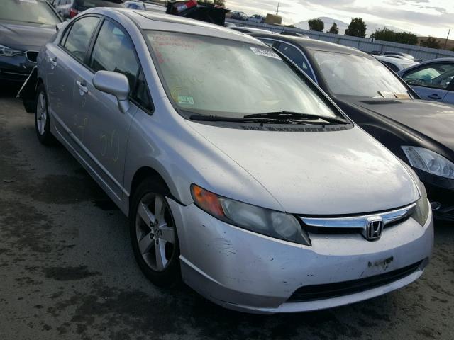 2HGFA16898H303569 - 2008 HONDA CIVIC EX SILVER photo 1