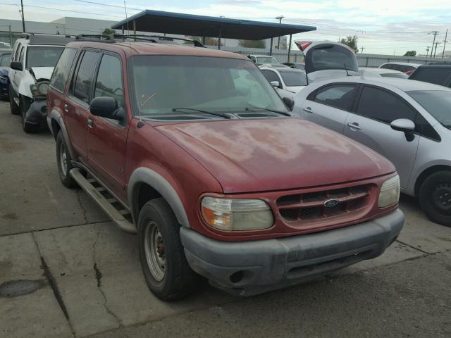 1FMZU62X9YZB46828 - 2000 FORD EXPLORER X RED photo 1