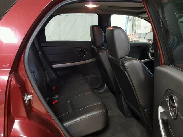 2CNDL037186283542 - 2008 CHEVROLET EQUINOX SP MAROON photo 6