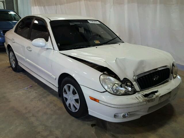 KMHWF25S24A997769 - 2004 HYUNDAI SONATA GL WHITE photo 1