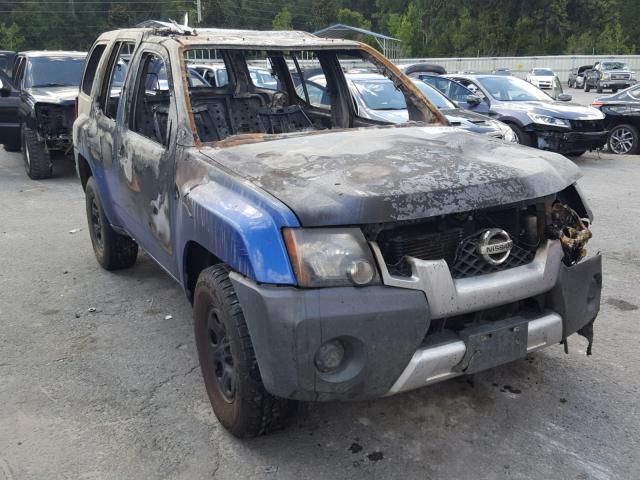 5N1AN0NW1EN804770 - 2014 NISSAN XTERRA X BLUE photo 1