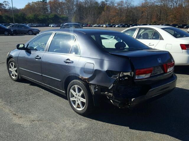 1HGCM66573A026876 - 2003 HONDA ACCORD EX GRAY photo 3