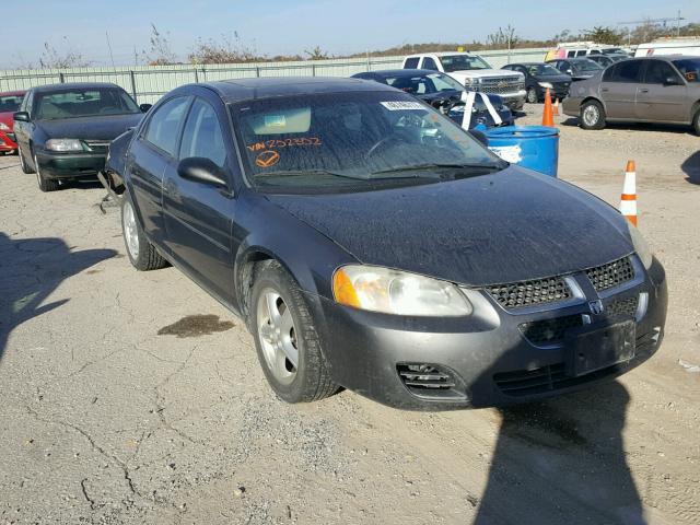 1B3EL36R84N252352 - 2004 DODGE STRATUS SE GRAY photo 1