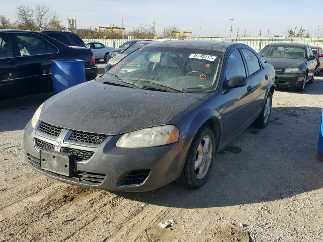 1B3EL36R84N252352 - 2004 DODGE STRATUS SE GRAY photo 2