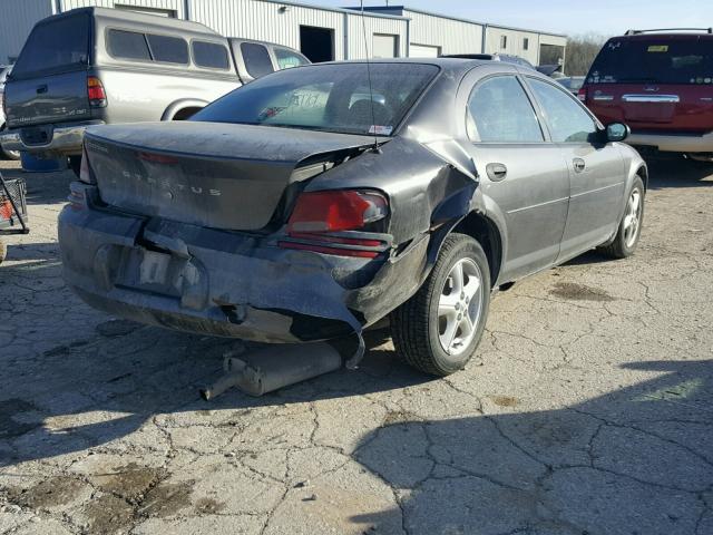 1B3EL36R84N252352 - 2004 DODGE STRATUS SE GRAY photo 4