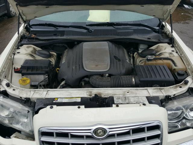 2C3JA63H65H578293 - 2005 CHRYSLER 300C WHITE photo 7