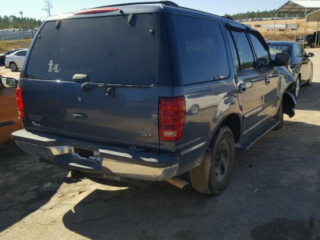 1FMRU15L62LA12347 - 2002 FORD EXPEDITION BLUE photo 4