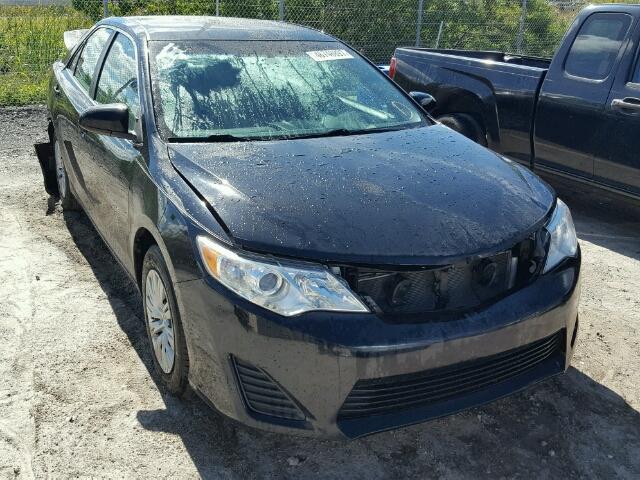 4T1BF1FK3CU589866 - 2012 TOYOTA CAMRY BASE BLACK photo 1