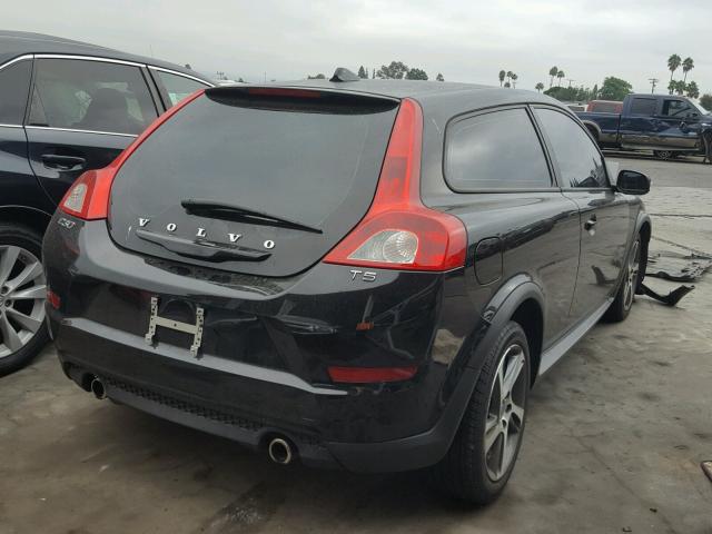 YV1672MKXD2308701 - 2013 VOLVO C30 T5 BLACK photo 4