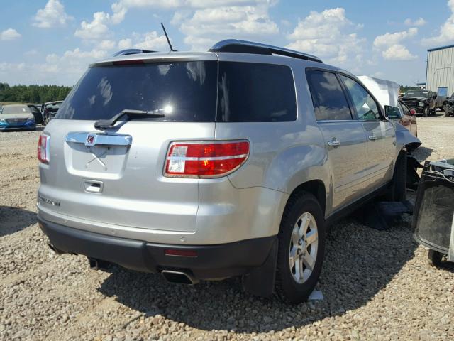 5GZER237X8J274035 - 2008 SATURN OUTLOOK XR ვერცხლისფერი ფოტო 4